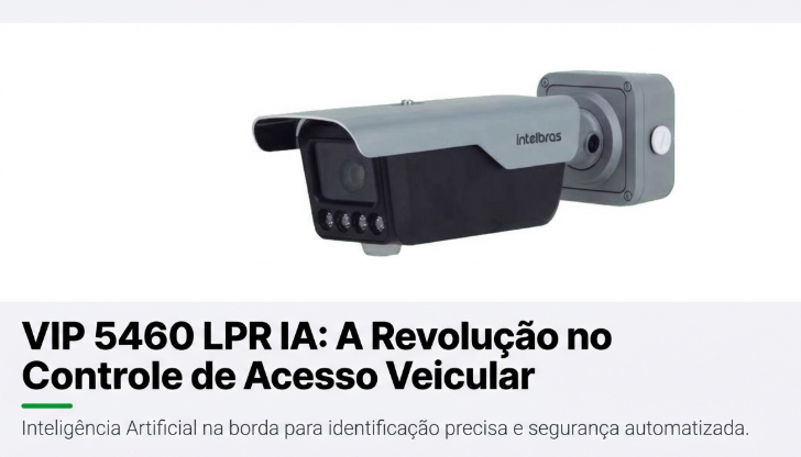 VIP 5460 LPR IA Revolução